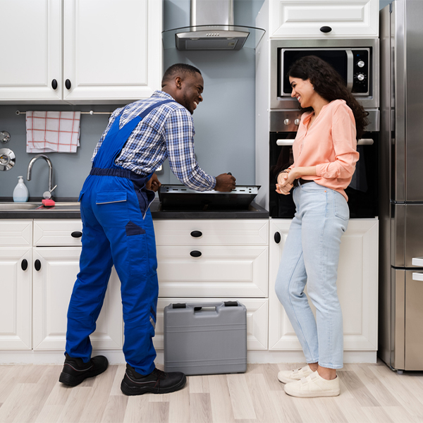 can you provide an estimate for cooktop repair before beginning any work in Enumclaw